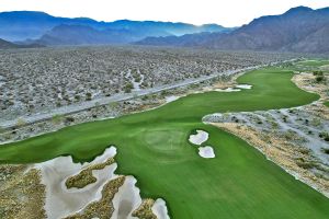 Ladera 1st Green Mountains Aerial